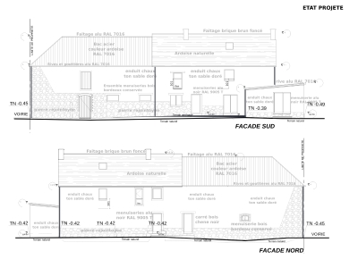 Rénovation longère  à Quédilllac
