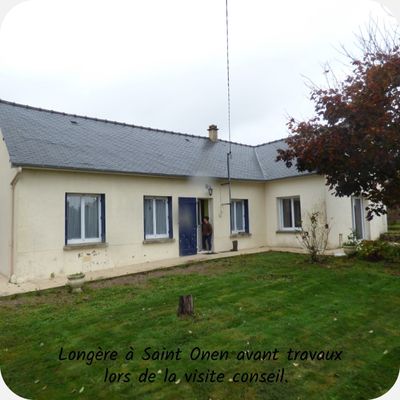 Rénovation d'une longère Saint Onen La Chapelle