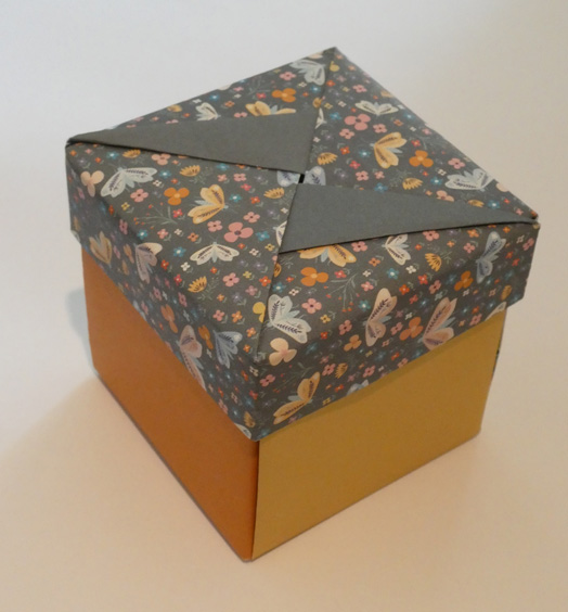 Origami-Boite haute